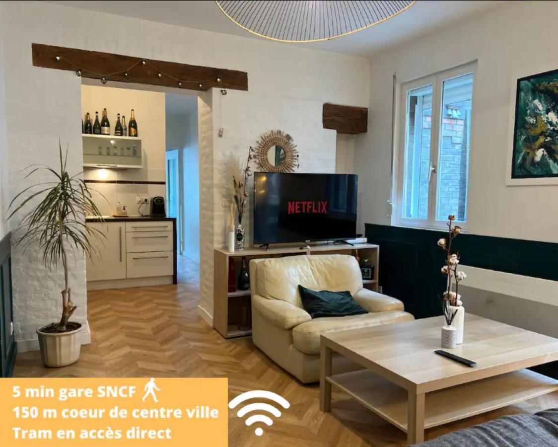 Coeur De Reims Logement Entier Daire Dış mekan fotoğraf